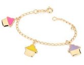 PULSEIRA ROMMANEL INFANTIL COM BERLOQUES